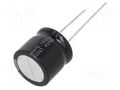 Capacitor: electrolytic; low ESR; THT; 470uF; 50VDC; Ø16x15mm; ±20% NICHICON UHE1H471MHD3
