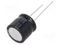 Capacitor: electrolytic; low ESR; THT; 470uF; 50VDC; Ø16x15mm; ±20% NICHICON UHE1H471MHD3
