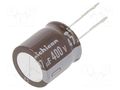 Capacitor: electrolytic; THT; 47uF; 400VDC; Ø18x20mm; Pitch: 7.5mm NICHICON UCS2G470MHD6TN
