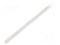 Insulating tube; silicone; natural; Øint: 1.5mm; Wall thick: 0.4mm SYNFLEX SIL-1.5X0.4-NA-200