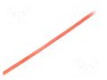 Insulating tube; silicone; red; Øint: 0.8mm; Wall thick: 0.4mm SYNFLEX SIL-0.8X0.4-RD-200