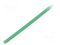 Insulating tube; silicone; green; Øint: 1.5mm; Wall thick: 0.4mm SYNFLEX SIL-1.5X0.4-GR-200