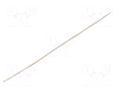 Insulating tube; silicone; white; Øint: 0.3mm; Wall thick: 0.2mm SYNFLEX SIL-0.3X0.2-WH-200