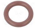 O-ring gasket; FPM; Thk: 2.5mm; Øint: 10mm; brown; -20÷200°C ORING USZCZELNIENIA TECHNICZNE O-10X2.5-80-FPM-BR