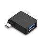 Ugreen adapter OTG USB USB 3.2 Gen 1 (5Gbps) - USB Type C / micro USB black (30453), Ugreen 6957303834532 6957303834532