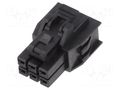 Connector: wire-board; plug; female; PIN: 6; Nano-Fit; UL94V-0; 2x3 MOLEX MX-105308-1206