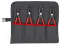 Kit: pliers; for circlip; 4pcs. KNIPEX KNP.001957V01