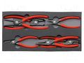 Kit: pliers; in a foam tray KNIPEX KNP.002001V02