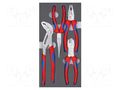 Kit: pliers; in a foam tray KNIPEX KNP.002001V17