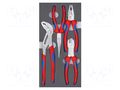 Kit: pliers; in a foam tray KNIPEX KNP.002001V17