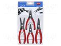 Kit: pliers; for circlip KNIPEX KNP.002003SB