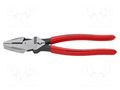 Pliers; for gripping and cutting,universal; high leverage KNIPEX KNP.0911240