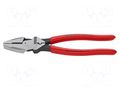 Pliers; for gripping and cutting,universal; high leverage KNIPEX KNP.0911240