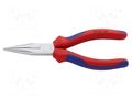 Pliers; cutting,half-rounded nose,universal; 160mm KNIPEX KNP.2505160