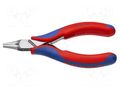 Pliers; cutting,to forming; 130mm; two-component handle grips KNIPEX KNP.3612130