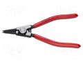 Pliers; for circlip,for circlip without holes; external KNIPEX KNP.4611G3