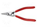 Pliers; for circlip; external; 3÷10mm; Pliers len: 140mm; straight KNIPEX KNP.4613A0