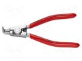 Pliers; for circlip; external; 3÷10mm; Pliers len: 125mm; angular KNIPEX KNP.4623A01