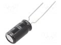 Capacitor: electrolytic; THT; 220uF; 35VDC; Ø8x15mm; Pitch: 5mm PANASONIC EEUEB1V221B