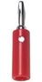 BANANA PLUG, SCREW, RED SPC15432
