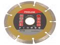 Cutting diamond wheel; Ø: 125mm; Øhole: 22.23mm; Disc thick: 2.2mm PROLINE PRE-86102