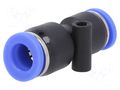 Push-in fitting; straight,inline splice,reductive; -0.95÷15bar PNEUMAT 136.0806