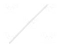 Insulating tube; silicone; white; Øint: 0.8mm; Wall thick: 0.4mm SYNFLEX SIL-0.8X0.4-WH-200