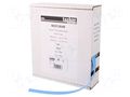 Heat shrink sleeve; glueless; 2: 1; 12.7mm; L: 5m; blue; polyolefine TASKER BOX1264B