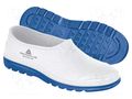 Boots; Size: 47; white-blue; PVC; bad weather,slip; healthcare DELTA PLUS DEL-HEALTHICOBSR47