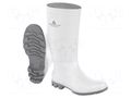 Boots; Size: 40; white-grey; PVC; bad weather,slip; high DELTA PLUS DEL-PHYSIOHCOBSR40