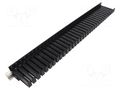 Hanger for test leads; Number of slots: 34; L: 500mm; Width: 85mm STÄUBLI MH-1/500