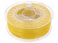 Filament: PET-G; Ø: 1.75mm; yellow; 220÷250°C; 1kg DEVIL DESIGN DEV-PETG-1.75-YE