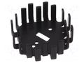 Heatsink: extruded; U; TO3; black; L: 64mm; W: 64mm; H: 23.3mm; 2.6°C/W Advanced Thermal Solutions ATS-PCBT1089