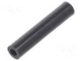 Spacer sleeve; cylindrical; polyamide; M2,5; L: 25mm; Øout: 5mm DREMEC DR182RDM2.5X25