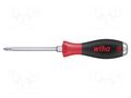 Screwdriver; for impact,assisted with a key; Pozidriv®; PZ2 WIHA WIHA.03246