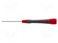 Screwdriver; precision; hex key,spherical; HEX 1.5mm WIHA WIHA.42432