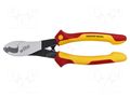 Pliers; side,cutting,insulated; steel; 210mm; 1kVAC; blister WIHA WIHA.43667