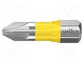 Screwdriver bit; Pozidriv®; PZ1; Overall len: 25mm; 5pcs; Y WIHA WIHA.41588