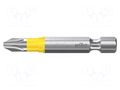 Screwdriver bit; Phillips; PH1; 1/4"; Overall len: 50mm; 5pcs; Y WIHA WIHA.41624