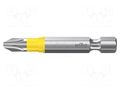 Screwdriver bit; Phillips; PH1; Overall len: 50mm; 5pcs; Y WIHA WIHA.41624