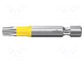 Screwdriver bit; Torx®; TX15; 1/4"; Overall len: 50mm; 5pcs; Y WIHA WIHA.41631