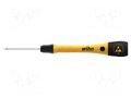 Screwdriver; precision; hex key; HEX 2.5mm; ESD; PicoFinish® ESD WIHA WIHA.43684
