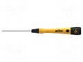 Screwdriver; precision; 6-angles socket; HEX 3mm; ESD WIHA WIHA.43687