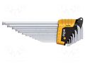 Wrench-set; hex key; Chrom-vanadium steel; 13pcs. WIHA WIHA.43852