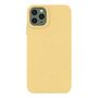 Eco Case Case for iPhone 11 Pro Silicone Cover Phone Cover Yellow, Hurtel 5907769335006 5907769335006