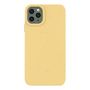 Eco Case Case for iPhone 11 Pro Max Silicone Cover Phone Cover Yellow, Hurtel 5907769335051 5907769335051