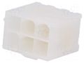 Connector: wire-board; socket; male; PIN: 6; Mini-Fit Jr; straight MOLEX MX-39-29-0063
