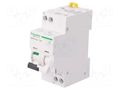 RCBO breaker; Inom: 6A; Ires: 30mA; Max surge current: 250A; IP20 SCHNEIDER ELECTRIC A9D31606