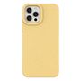 Eco Case Case for iPhone 12 Pro Silicone Cover Phone Cover Yellow, Hurtel 5907769335136 5907769335136