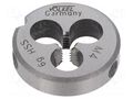 Threading die; high speed steel; M4; 0.7; Ø: 20mm; Thk: 5mm; 6g VÖLKEL VOLKEL-27430